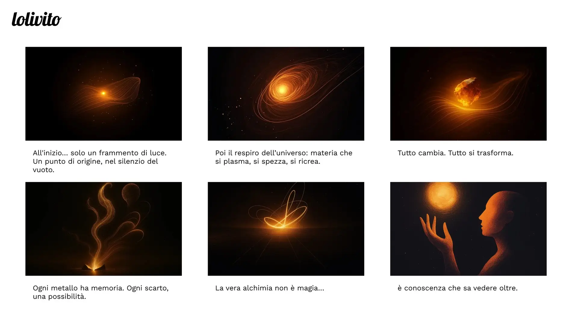 Lo storyboard del video Caurum, prima parte