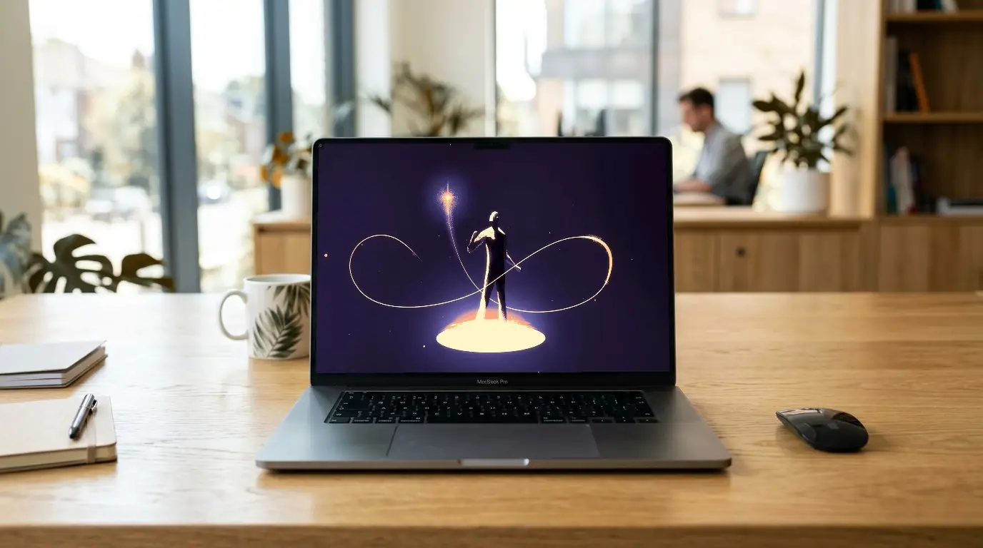 Simulazione: il video Caurum sul sito web, visto da un portatile