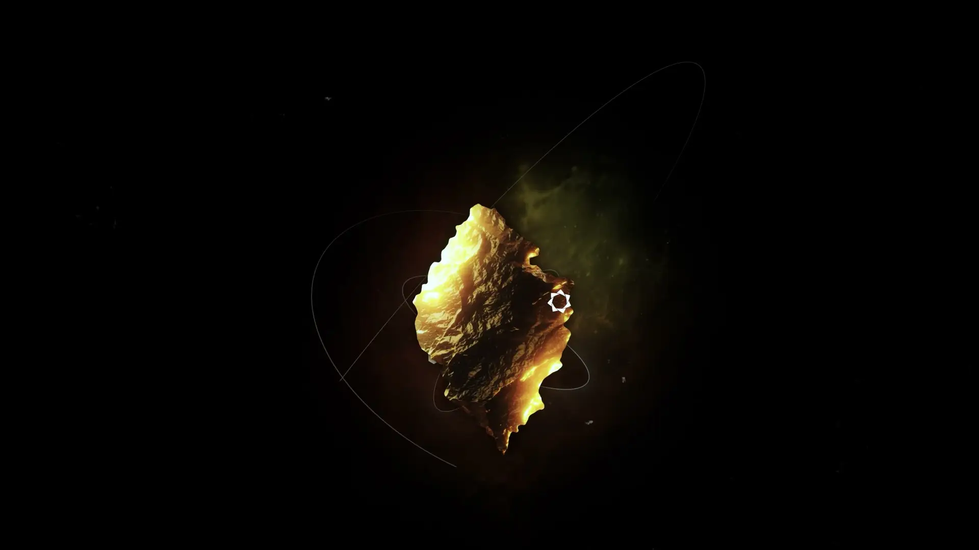 Un frammento di materia preziosa nel cosmo