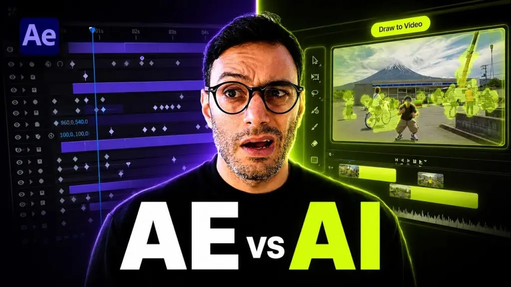 Leonardo Olivito prova il plugin Higgsfield dentro Adobe After Effects
