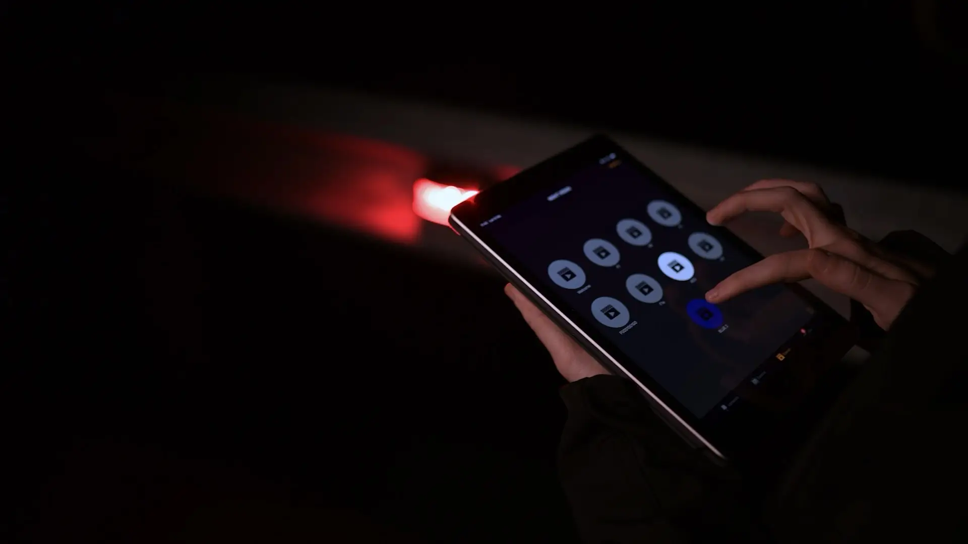 AEC Night Vision Experience: controllo di MATREX da tablet
