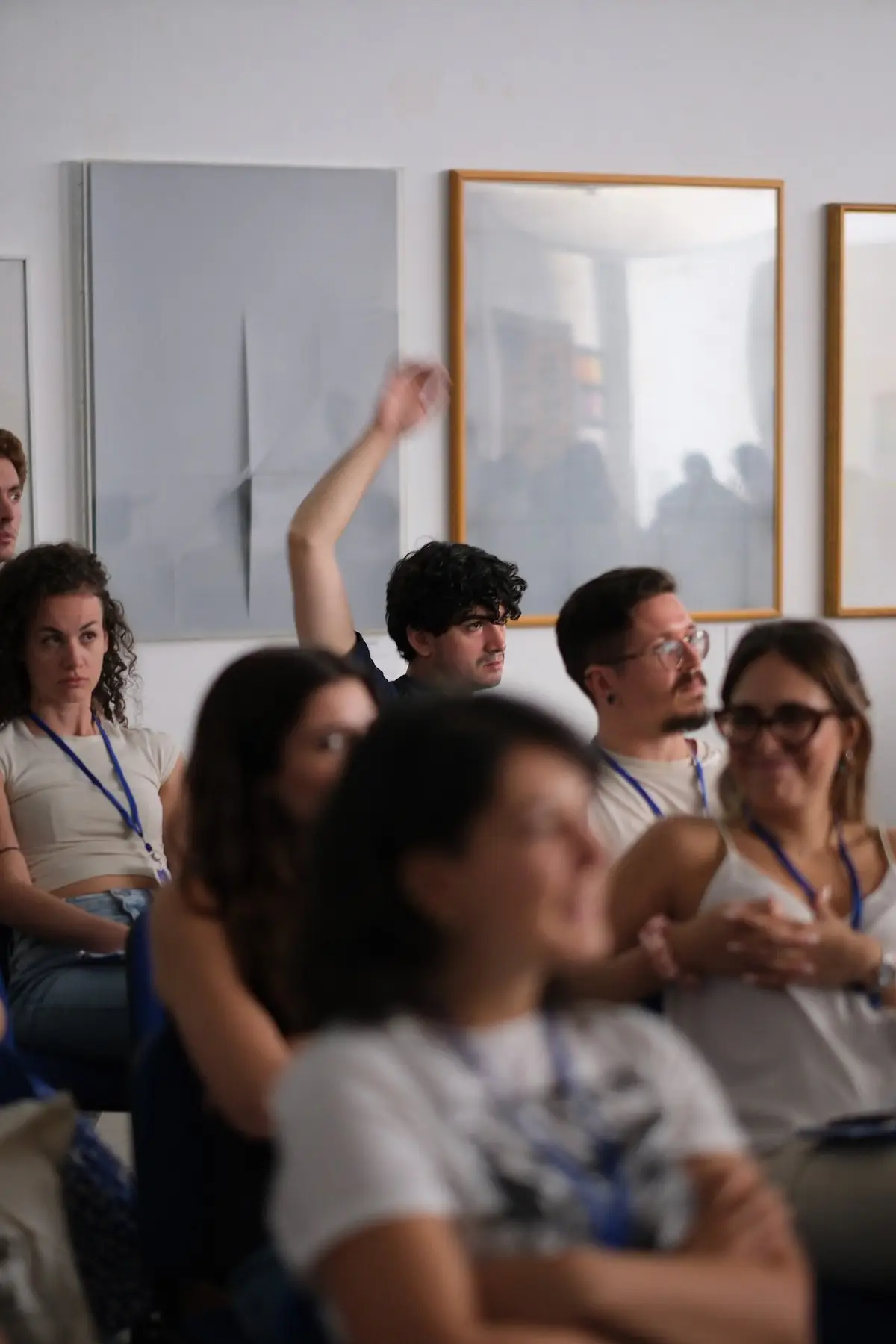 Il pubblico di Cavalieri Digitali 2025 durante il talk
